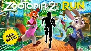 4K Immersive Interactive Warm-up | 🐰🦊POV ZOOTOPIA2 RUN | Viral Challenge| Fun Workout | Brain Break