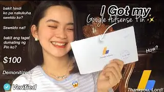 I Got my Google Adsense Pin ✨ | Philippines | Shynne B