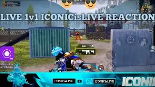 @iconicislive REACTION LIVE 1v1 WITH ICONICisLIVE