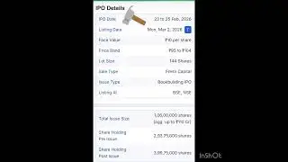 Shree Ram twistex IPO Review | Mainboard IPO details #tradewithsingh #ipo #upcomingipo #trending
