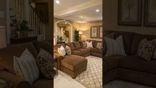Modern Brown Sofa Designs 2025 💙 | Trending L Shape Sofas for Your Dream Home😱 #shorts