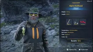 Diamond Alpine Bullhead on Norway