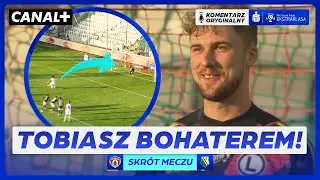 ZWARIOWANY MECZ, POSTRASZYLI FAWORYTA! PUSZCZA - LEGIA, SKRÓT MECZU