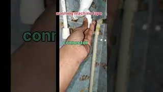 washing machine tap connection
