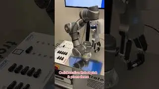 Collaborative Robot pick & place demo
