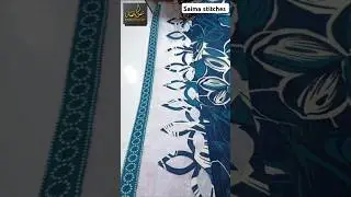 New Style unique daman design Amazing sewing tips and tricks #shorts #sewinghacks #shortsfeed