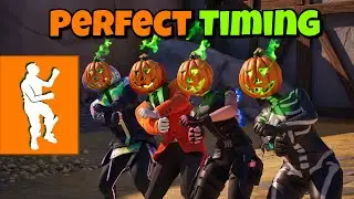 Fortnite Perfect Timing - Pump It Up 🎃