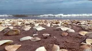 Sounds of the waves, Four Mile Beach, Old Onslow, Pilbara, Western Australia, Australia