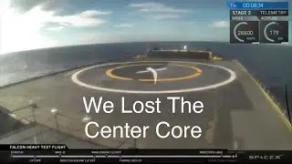 Falcon Heavy Centre Core Fails To Land 