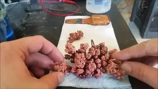 Обновление по выращиванию кристаллов металлической меди