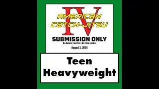 American Catch-Jitsu IV - Teen Heavyweight #americancatchjitsu #submissiononly #grappling