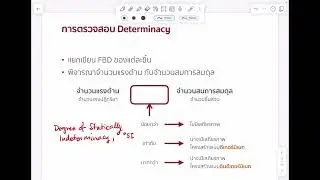 ดีเทอร์มิเนซีของโครงสร้าง (Determinacy of Structures)