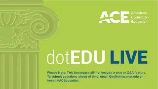 dotEDU Live: Associations Speak Out as Reconciliation Targets Higher Ed