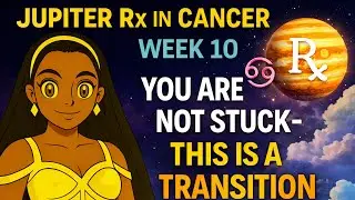 Jupiter Rx in Cancer week 10 You are not Stuck- this is a Transition 
