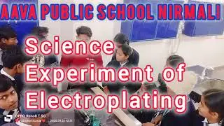 Experiment No. 2- Electroplating #experiment #scienceexperiment #sciencefacts #aava_public_school