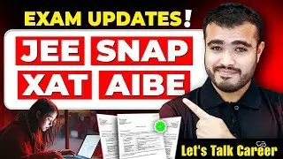 Upcoming Exams Alert: JEE, AILET, XAT, SNAP, AIBE &ndash; Don&rsquo;t Miss the Deadlines!