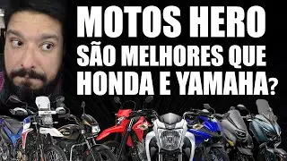Motos da Hero s&atilde;o melhores que motos Honda e Yamaha?