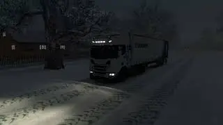 [#ЕТS2] РЕЙС ИЗ НЕВЕЛЯ ДО ВЕЛИЖА ЕДУ НА #SCANIAR 🚦🚛❄️❄️🌨🌨