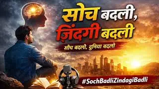 सोच बदली, ज़िंदगी बदली जो तुम सोचोगे, वही हक़ीक़त बनेगी जब सोच बदली तो दुनिया बदली प्रेरणादायक कहानी