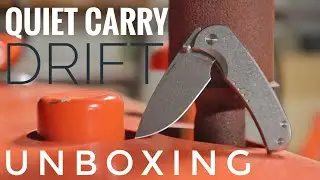 Quiet Carry Drift Unboxing - A Completely Rust Proof Folding Knife