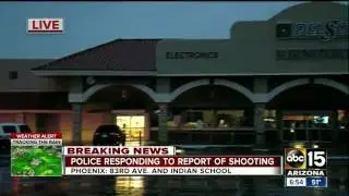 Phoenix police near 83rd Avenue and Indian School Road