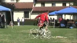 Terry Goedel Hoop Dance POMONA College Powwow