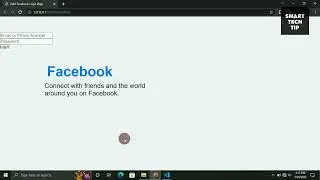 I Created Fake Facebook Log In Page Using Only HTML and CSS