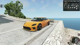 Realistic Drive With Hirochi SBR4 Facelift In Italy| BeamNG Freeroam