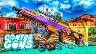 Contra Guns－3rd Person Shooter Team Death Match Gameplay