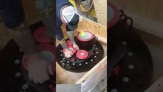 Rubber Lining Specialists  Kynar Manway Rubber Protector Sample