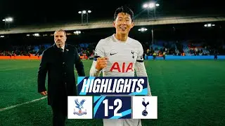 CRYSTAL PALACE 1-2 TOTTENHAM HOTSPUR // PREMIER LEAGUE HIGHLIGHTS // FOUR WINS IN A ROW