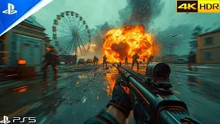 В крупном городе разразился хаос 😱 | Ультрареалистичный геймплей 4K 60FPS (PS5)