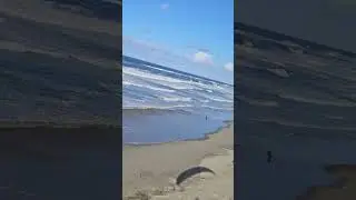 Florence Oregon Dune flying, paragliding with Flyfat Gumfluh