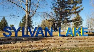 SYLVAN LAKE ALBERTA  TOUR 🇨🇦🇨🇦الغربة