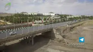 پرواز بر فراز شهر مشهد با فانتوم 3 - ResaneSabz.ir - Drone Flight DJI Phantom 3 over Mashhad, Iran