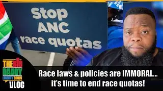 Race laws & policies are IMMORAL&hellip;it&rsquo;s time to end race quotas!