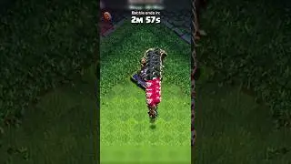 WAIT 4 END/ WHO can survive the AIR MINE base?? 🤔🤔/ clash of clans #shorts