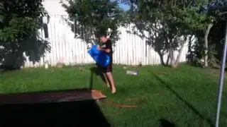 Water Slide Surfboard Fail