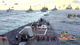 USS Paul Ignatius Leads Fleet: United States Strengthens Military Dominance in the North Sea