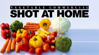 Vegetable Commercial B-roll shot at home