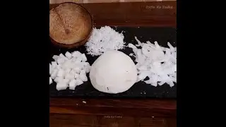 How to Remove Coconut Flash From Shell | Easiest Way to Peel Coconut From Shell