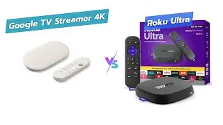 Google TV Streamer 4K против Roku Ultra 🆚 4K HDR &mdash; какое устройство для потоковой передачи победи...