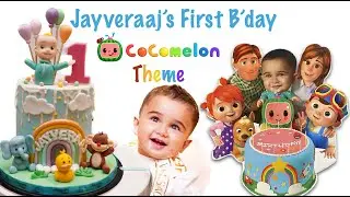 J's 1st Birthday Celebration | Highlights video | Cocomelon Theme Party #dubai