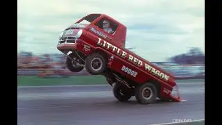 Drag Racing History: First Wheelstander in 1964 (Little Red Wagon)