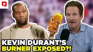 Kevin Durant's Alleged Burner Gets Exposed?? | The Jim Rome Show