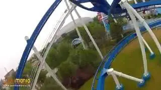 Happy Valley Shanghai: FAMILY INVERTED COASTER (POV) Onride