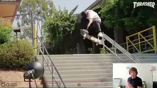 Gifted Hater Reacts to Chris Joslin Tre Flip El Toro
