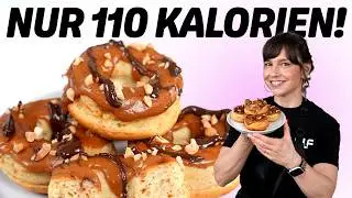 Di&auml;tfreundliche Snickers Donuts: Unglaublich lecker bei nur 110 kcal