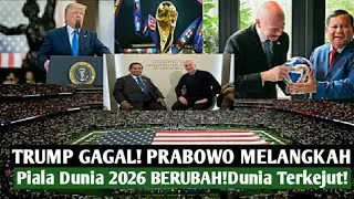 JELANG PIALA DUNIA 2026 . Saat Trump Gagal, Prabowo Melangkah! Dunia Berubah Demi Keselamatan Negara