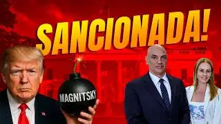 Bomba! Mulher de Moraes &eacute; punida com Magnitsky!
